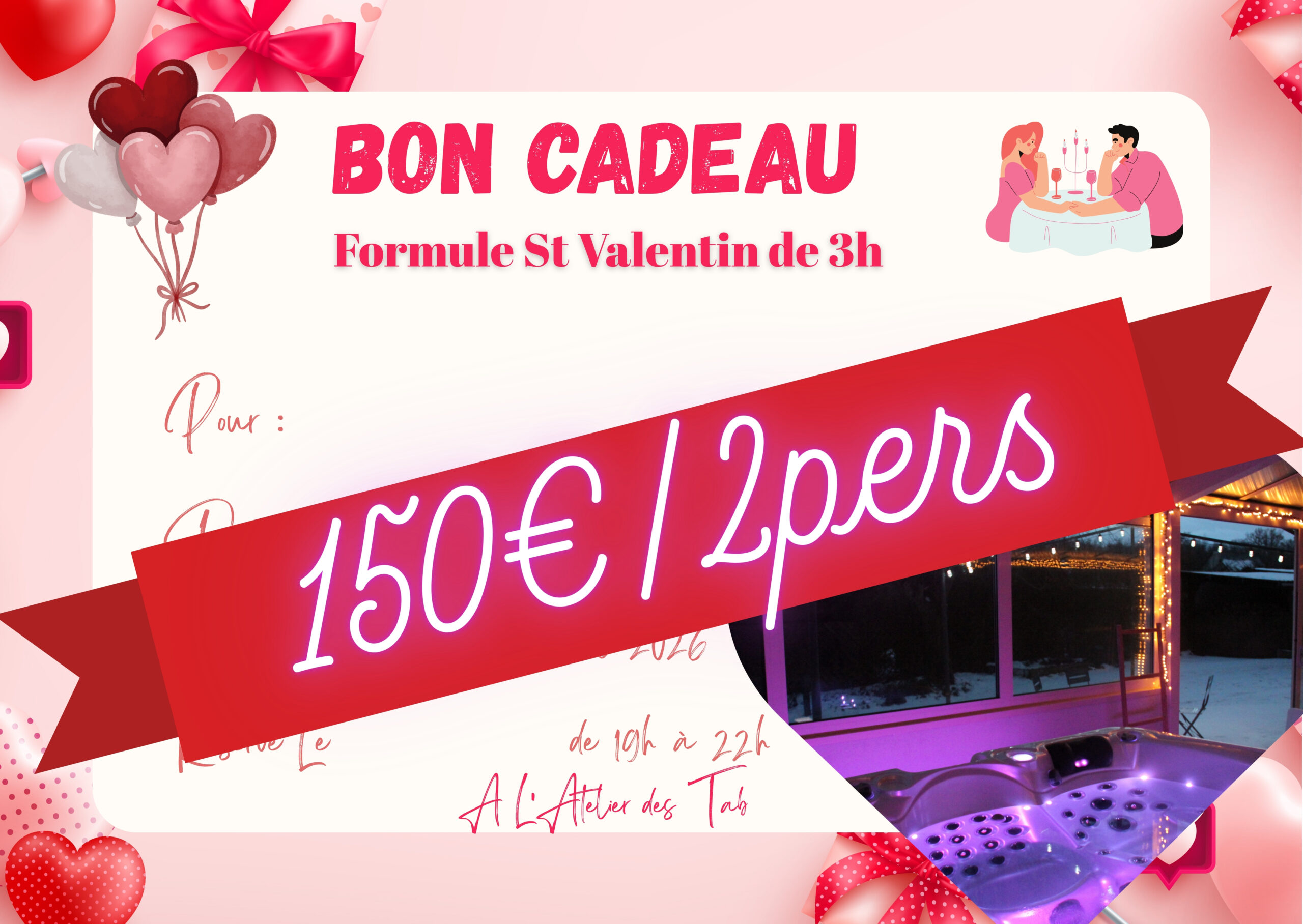 Carte Cadeau Saint Valentin
